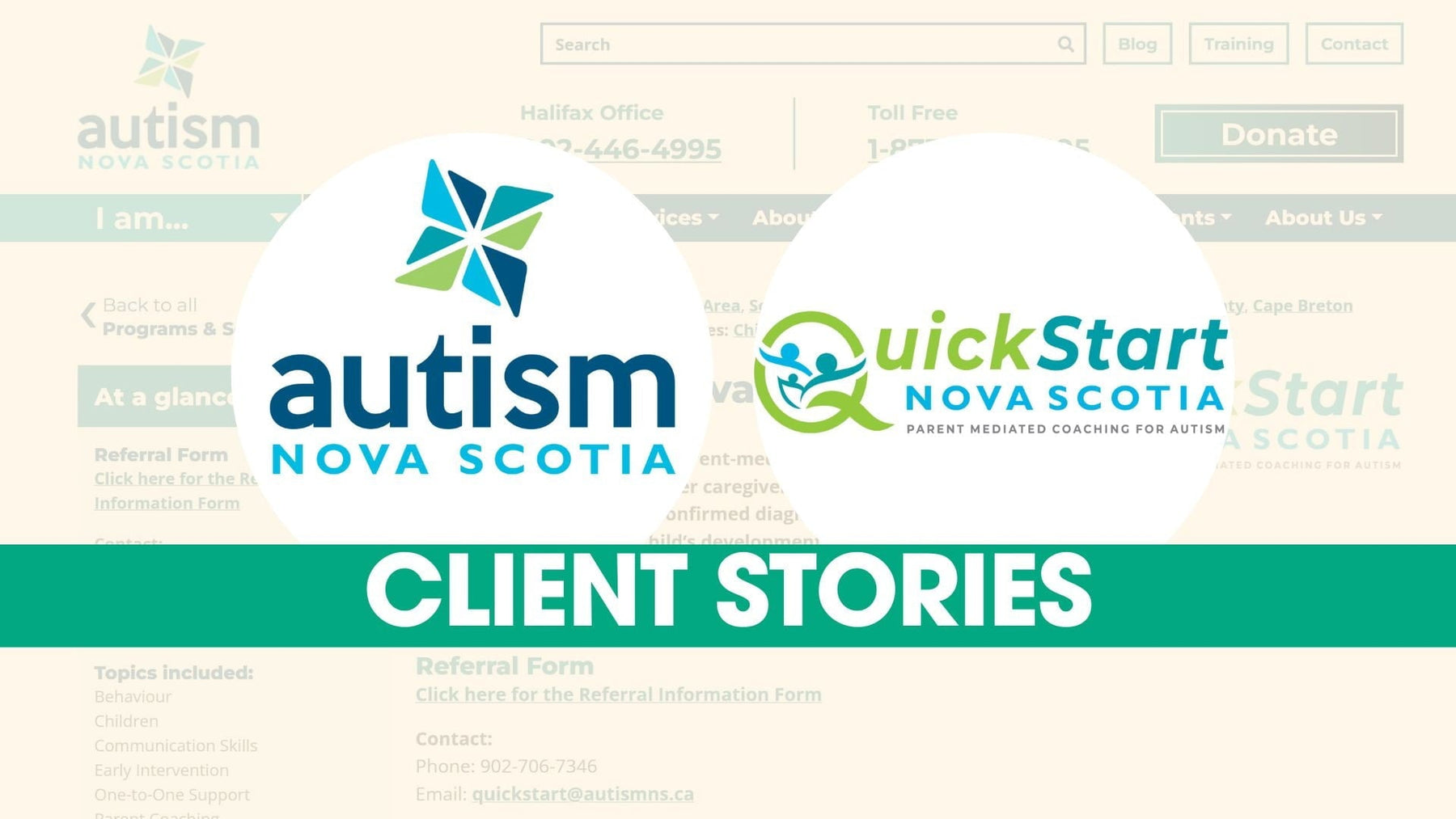 How a provincial nonprofit organization manages hundreds of clients